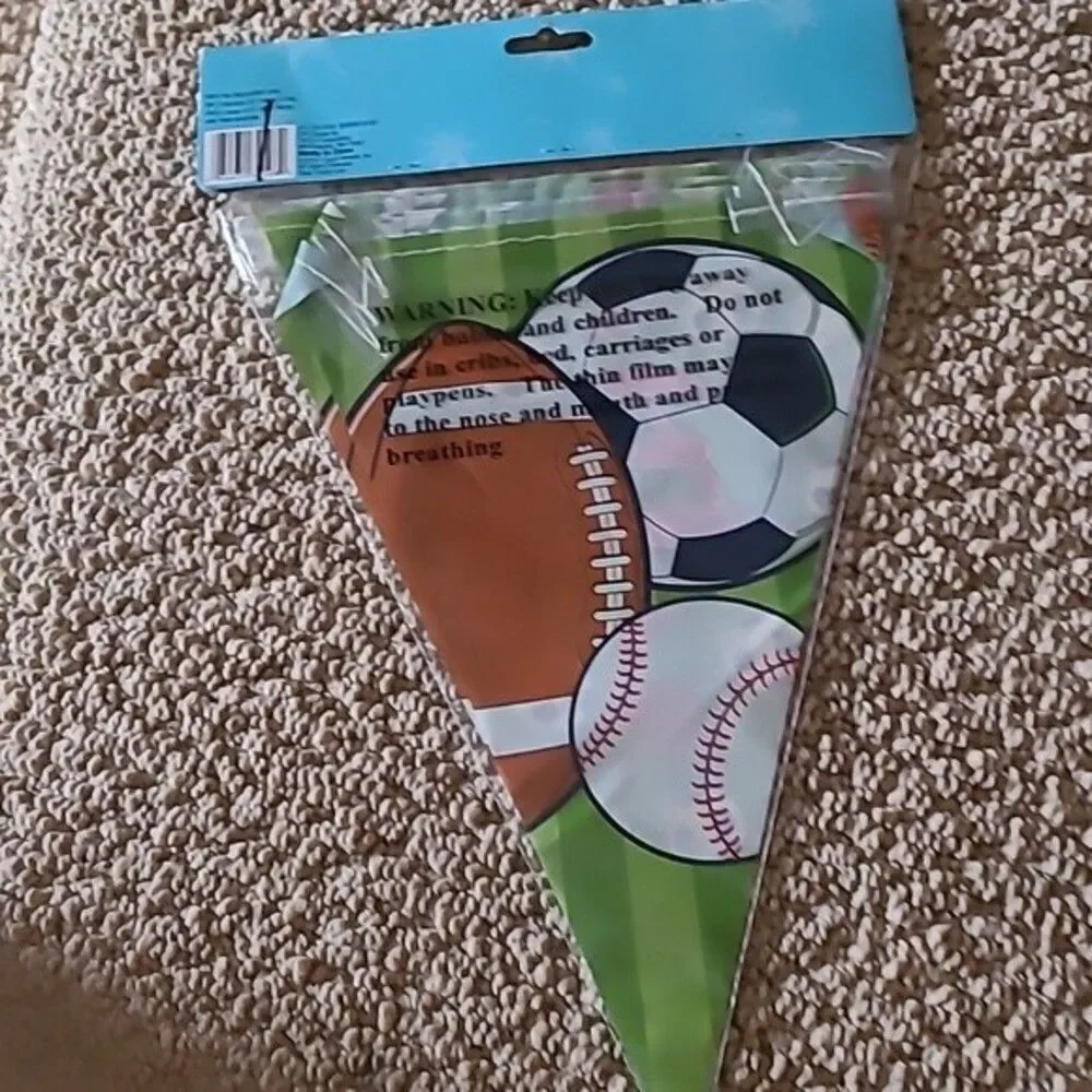 Sports party FRIENDS Theme Birthday Party Supplies Tableware Decoration fun ball